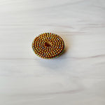 Rhinestone Bamboo lid