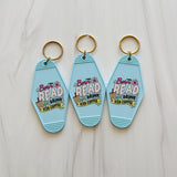 Born To Read  keychain