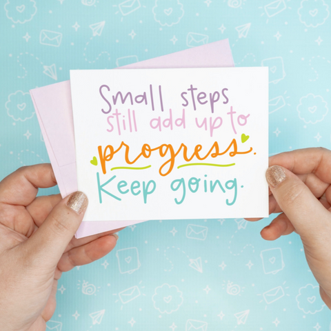 Small Steps Card